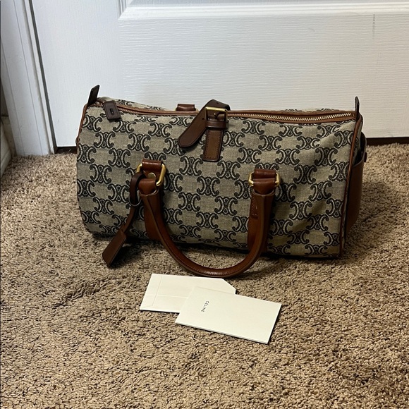 Celine Other - 3278 Celine Nylon Boston Bag